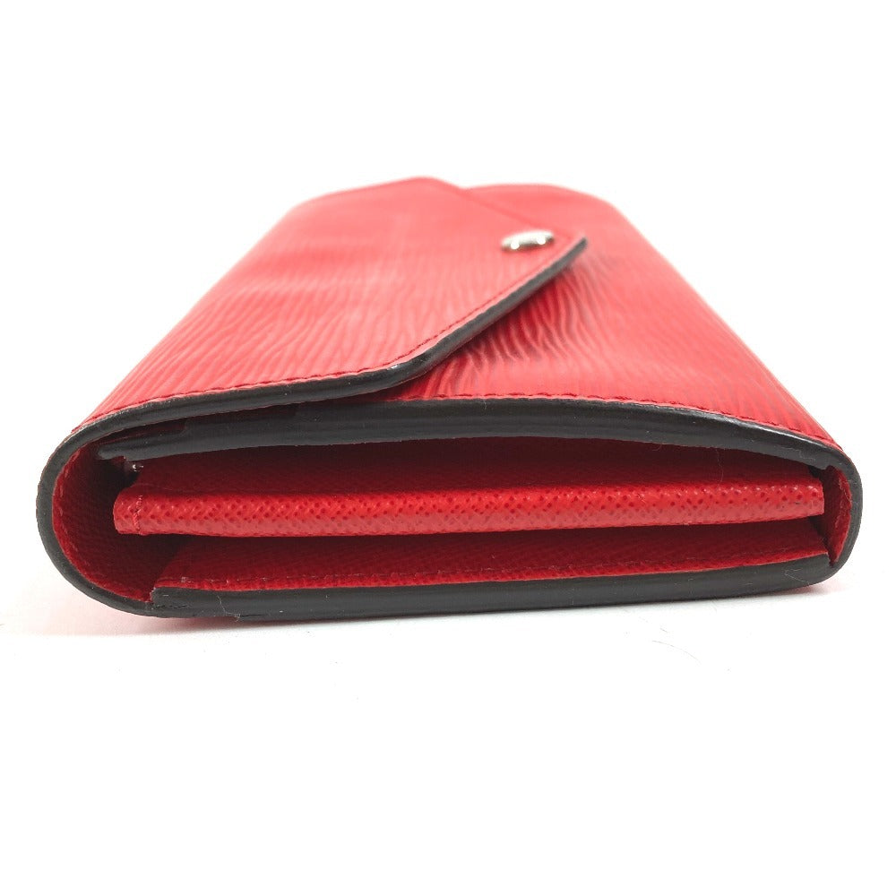 LOUIS VUITTON M60723 エピ ポルトフォイユサラ ポルトフォイユ サラ ロングウォレット フラップ 長財布 エピレザー ユニセックス コクリコ レッド