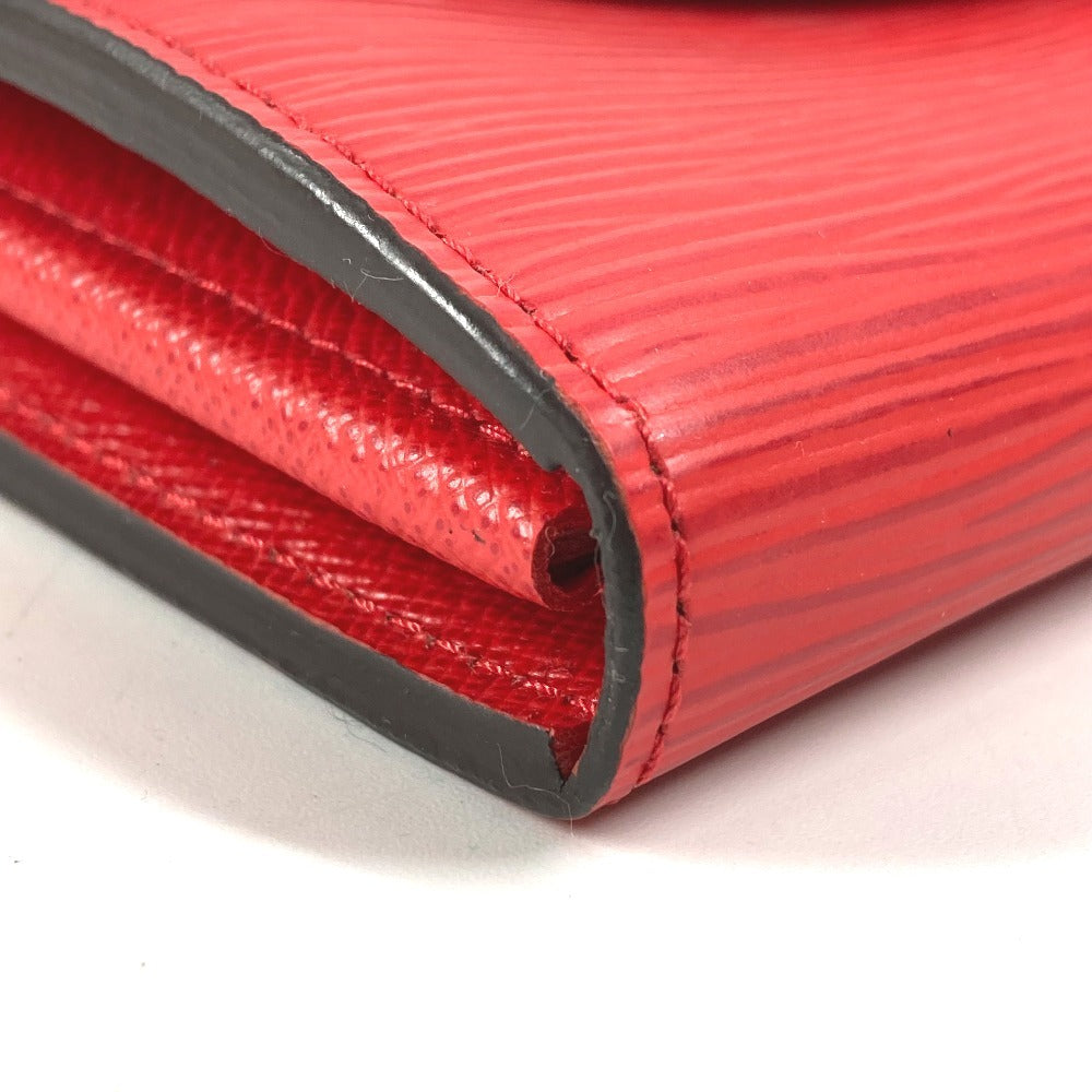 LOUIS VUITTON M60723 エピ ポルトフォイユサラ ポルトフォイユ サラ ロングウォレット フラップ 長財布 エピレザー ユニセックス コクリコ レッド