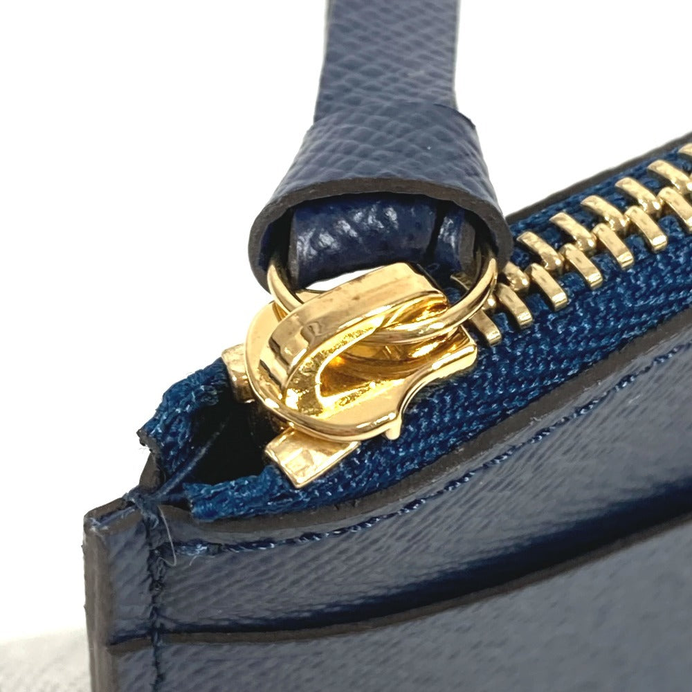LOUIS VUITTON M62203 付属品 ム ルトフォイユジャンヌ コインケースのみ 小銭入れ 財布 コインケース レザー ユニセックス ネイビー