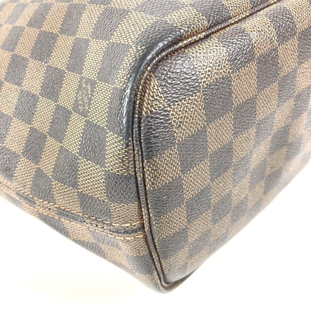 LOUIS VUITTON N41358 Damier Neverfull MM Neverfull MM Bag Shoulder Bag Handbag Tote Bag Damier Canvas Unisex Ebene Brown