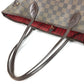 LOUIS VUITTON N41358 Damier Neverfull MM Neverfull MM Bag Shoulder Bag Handbag Tote Bag Damier Canvas Unisex Ebene Brown