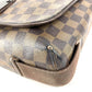 LOUIS VUITTON N51211 ダミエ ブルックリンMM ブルックリン MM 斜め掛け フラップ メッセンジャーバッグ ショルダーバッグ ダミエキャンバス ユニセックス エベヌ ブラウン