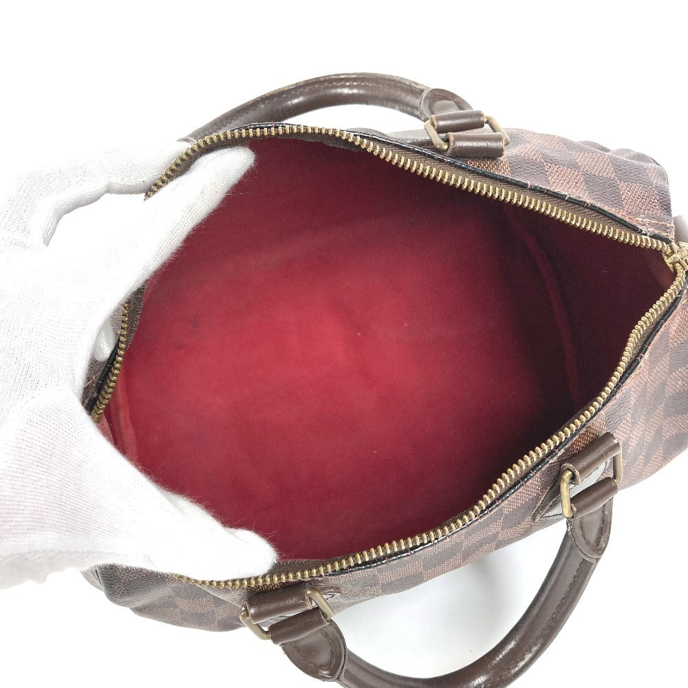 LOUIS VUITTON N41364 ダミエ スピーディ30 スピーディ 30 ミニボストンバッグ カバン ハンドバッグ ダミエキャンバス ユニセックス エベヌ ブラウン