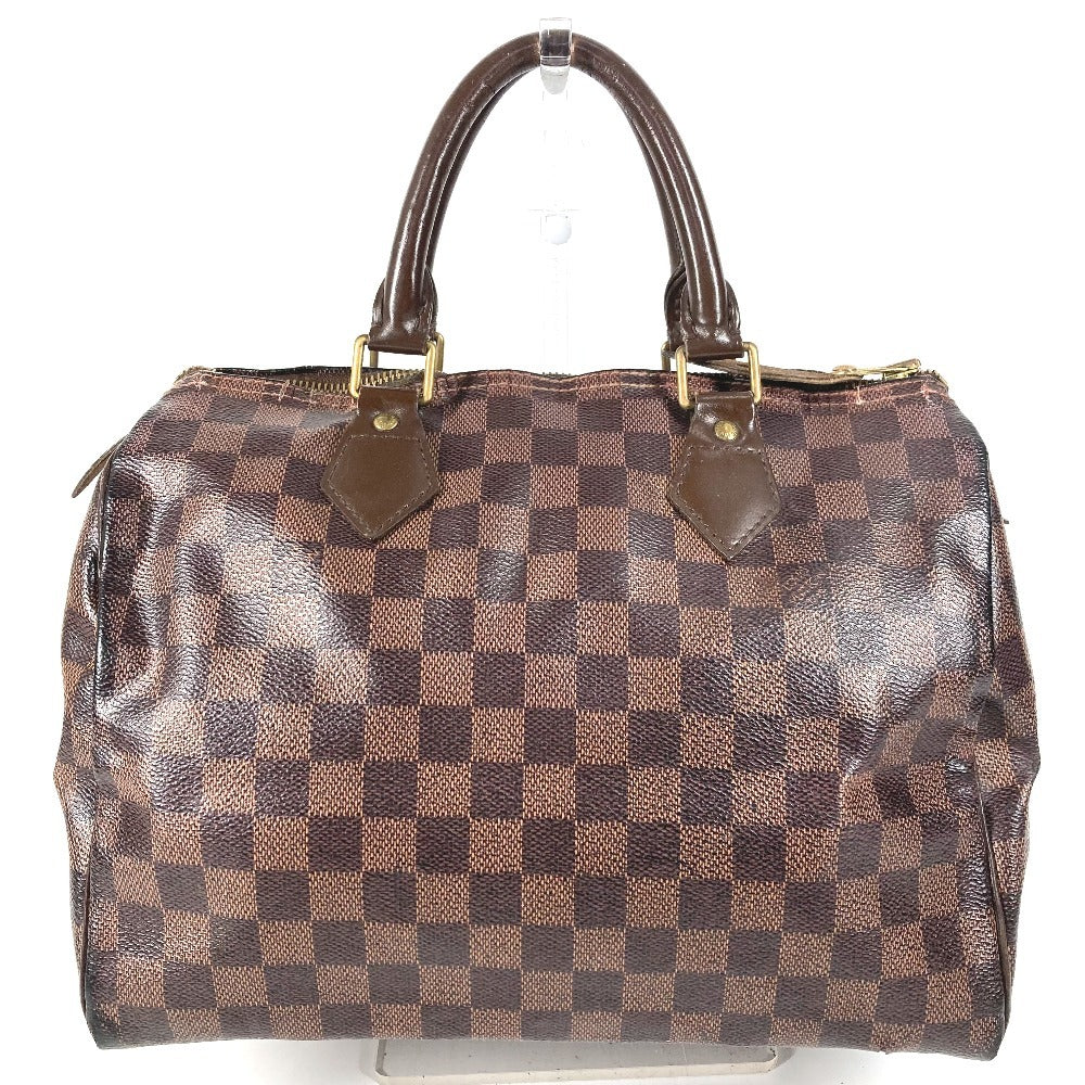 LOUIS VUITTON N41364 ダミエ スピーディ30 スピーディ 30 ミニボストンバッグ カバン ハンドバッグ ダミエキャンバス ユニセックス エベヌ ブラウン