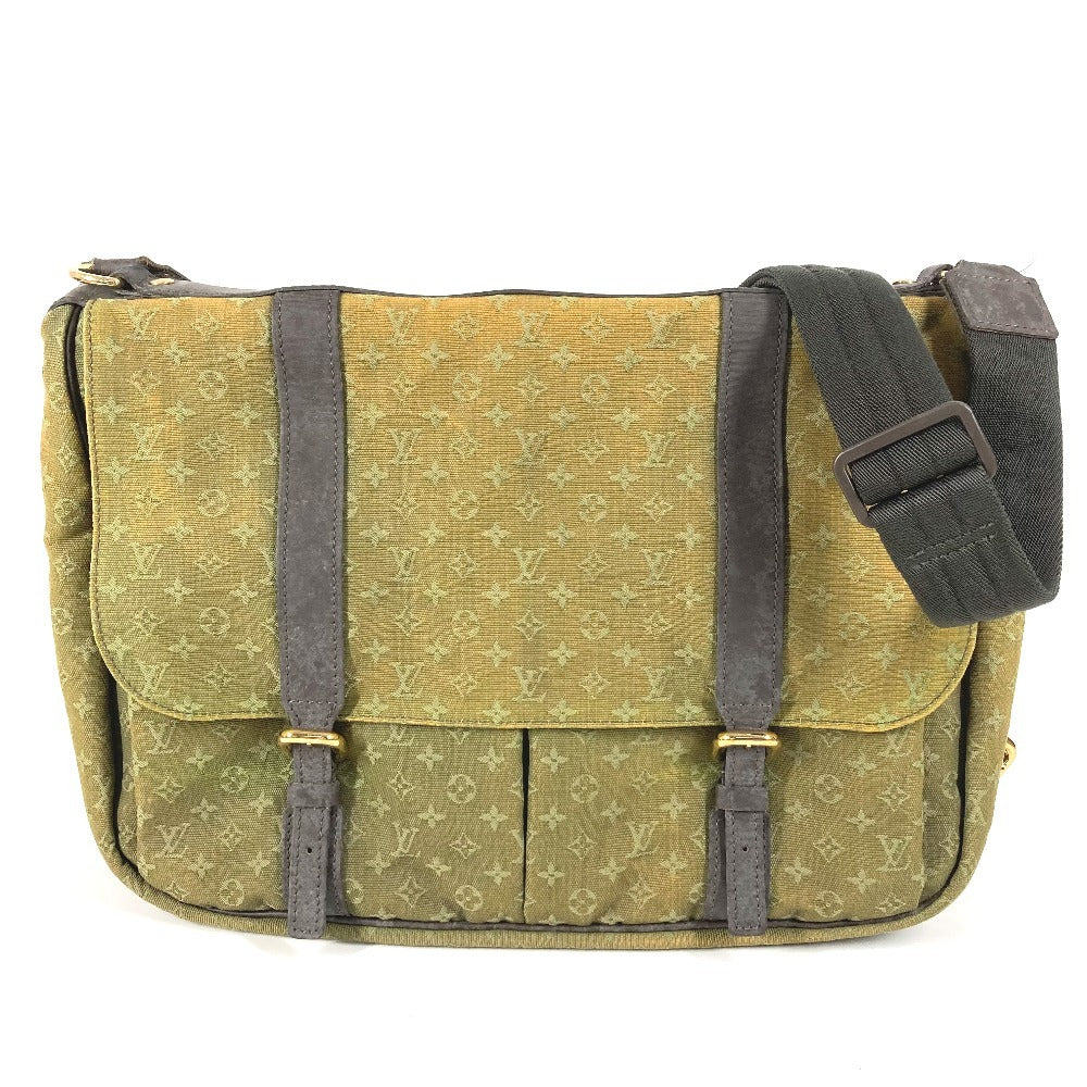 LOUIS VUITTON M42351 モノグラムミニ サックママン おむつ替えシート付 マザーズバッグ 斜め掛け 2WAYバッグ ハンドバッグ ショルダーバッグ モノグラムミニキャンバス レディース TSTカーキ カーキ