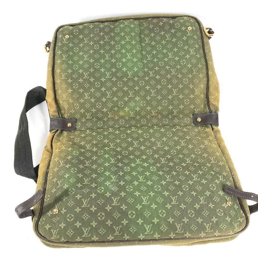 LOUIS VUITTON M42351 モノグラムミニ サックママン おむつ替えシート付 マザーズバッグ 斜め掛け 2WAYバッグ ハンドバッグ ショルダーバッグ モノグラムミニキャンバス レディース TSTカーキ カーキ