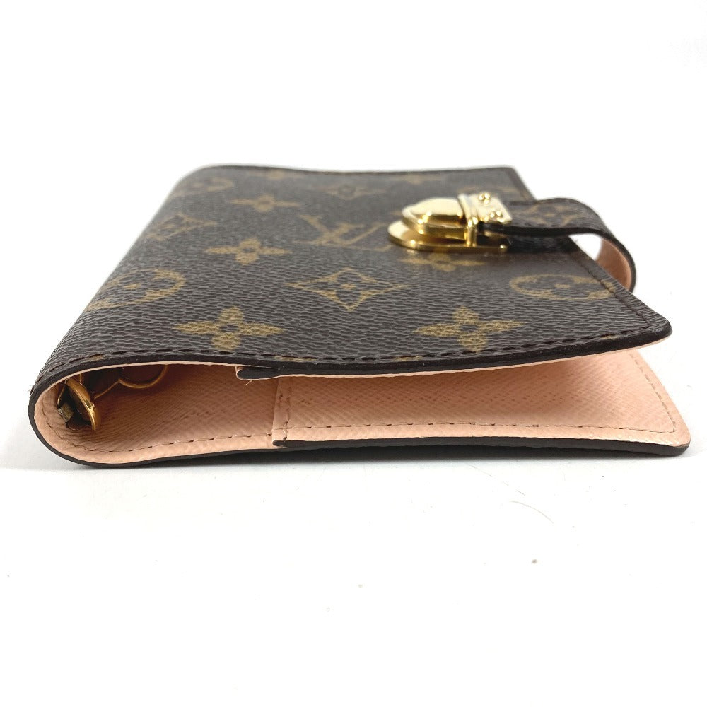 LOUIS VUITTON R21013 モノグラム アジェンダPM アジェンダ PM アジェンダコアラ システム手帳 ステーショナリー 手帳カバー モノグラムキャンバス ユニセックス ピンク