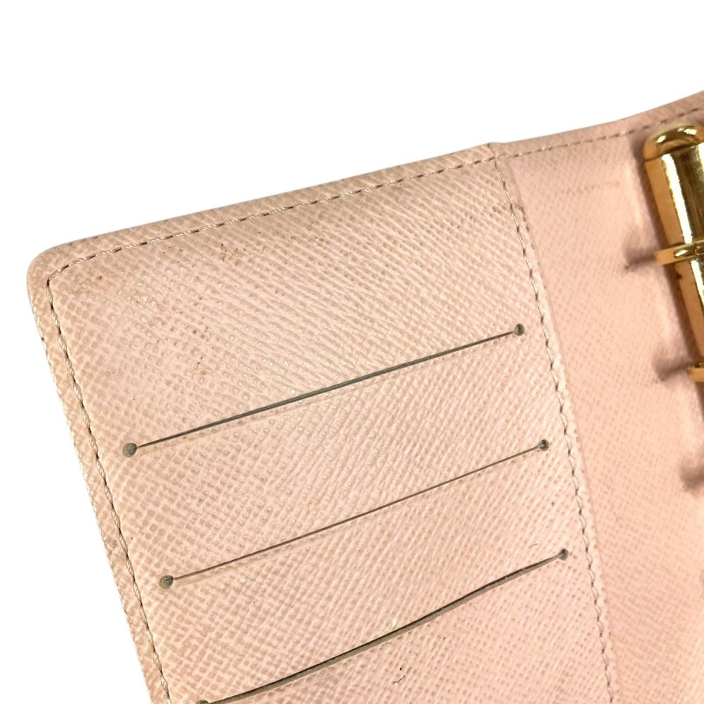 LOUIS VUITTON R21013 モノグラム アジェンダPM アジェンダ PM アジェンダコアラ システム手帳 ステーショナリー 手帳カバー モノグラムキャンバス ユニセックス ピンク