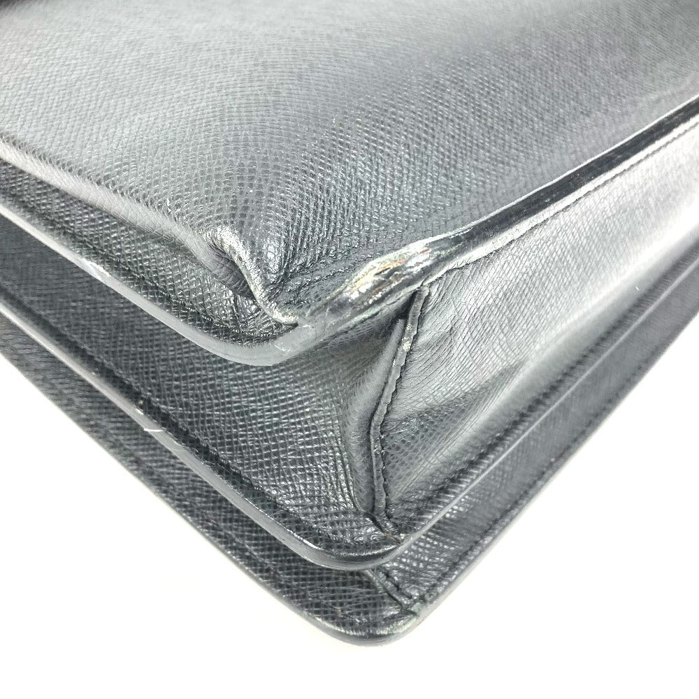LOUIS VUITTON M30032 タイガ セルヴィエット モスコバ ブリーフケース ハンドバッグ 書類バッグ ビジネスバッグ タイガレザー メンズ アルドワーズ ブラック