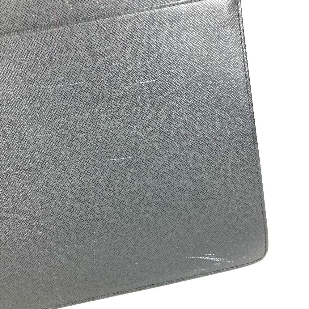 LOUIS VUITTON M30032 タイガ セルヴィエット モスコバ ブリーフケース ハンドバッグ 書類バッグ ビジネスバッグ タイガレザー メンズ アルドワーズ ブラック