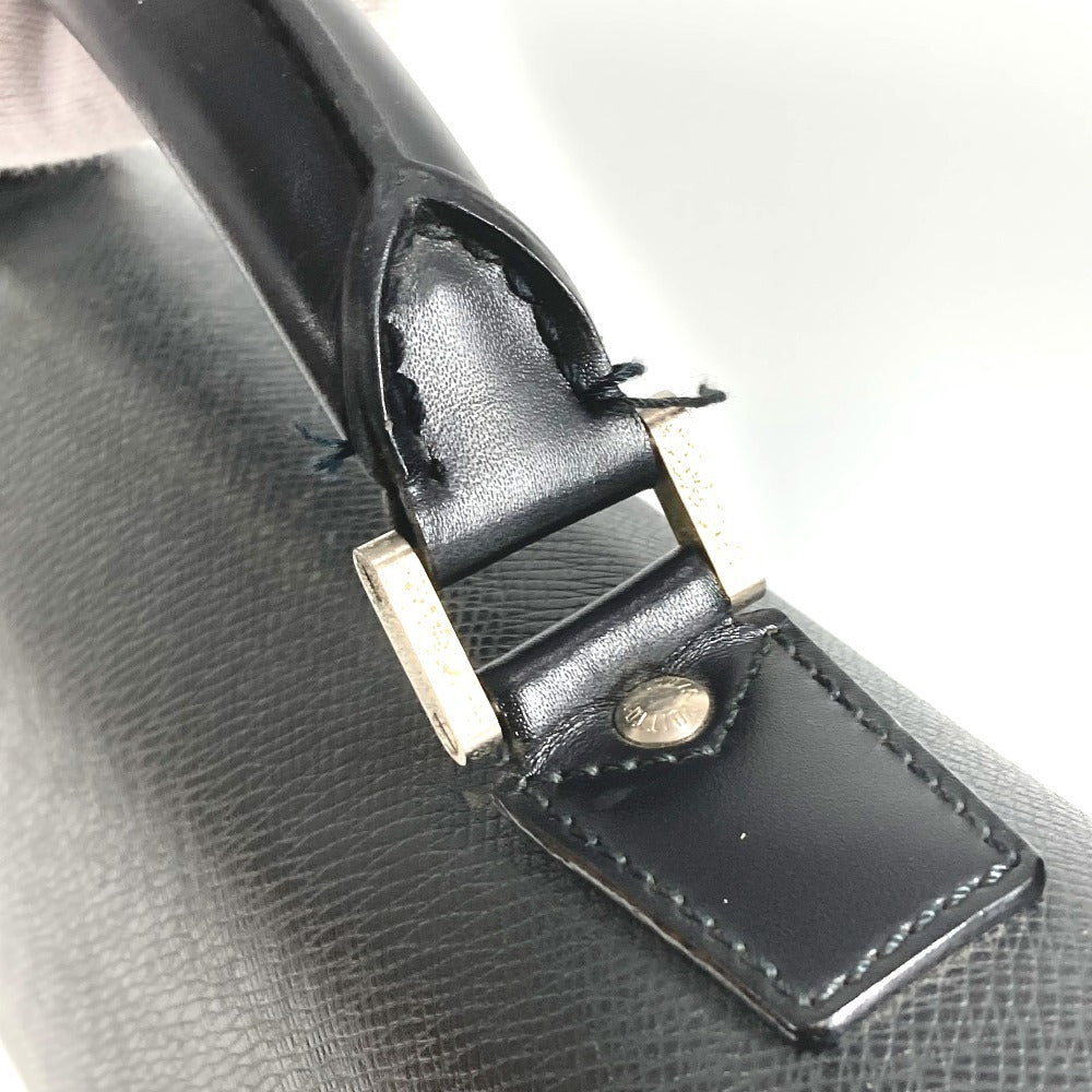 LOUIS VUITTON M30032 タイガ セルヴィエット モスコバ ブリーフケース ハンドバッグ 書類バッグ ビジネスバッグ タイガレザー メンズ アルドワーズ ブラック