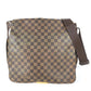 LOUIS VUITTON N45258 ダミエ バスティーユ　 カバン フラップ 斜め掛け メッセンジャーバッグ ショルダーバッグ ダミエキャンバス ユニセックス エベヌ ブラウン