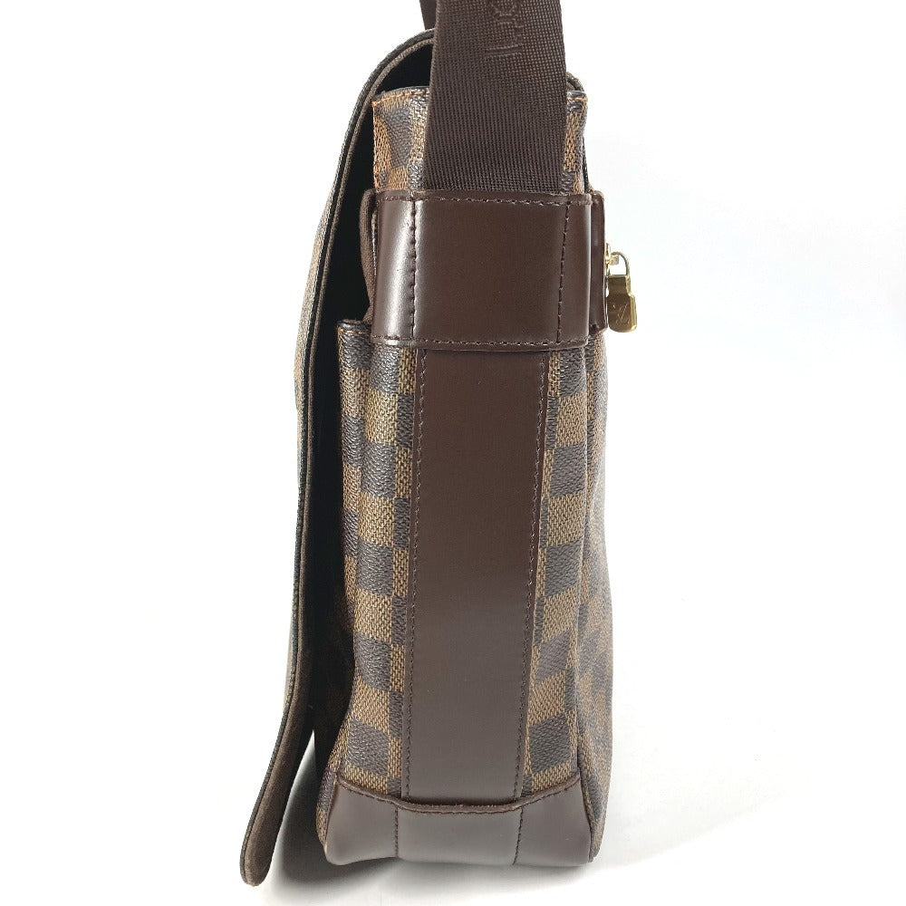 LOUIS VUITTON N45258 ダミエ バスティーユ　 カバン フラップ 斜め掛け メッセンジャーバッグ ショルダーバッグ ダミエキャンバス ユニセックス エベヌ ブラウン