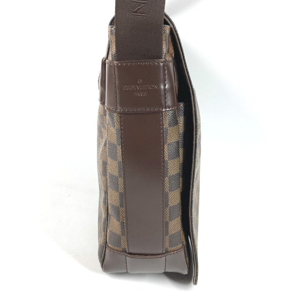 LOUIS VUITTON N45258 ダミエ バスティーユ　 カバン フラップ 斜め掛け メッセンジャーバッグ ショルダーバッグ ダミエキャンバス ユニセックス エベヌ ブラウン