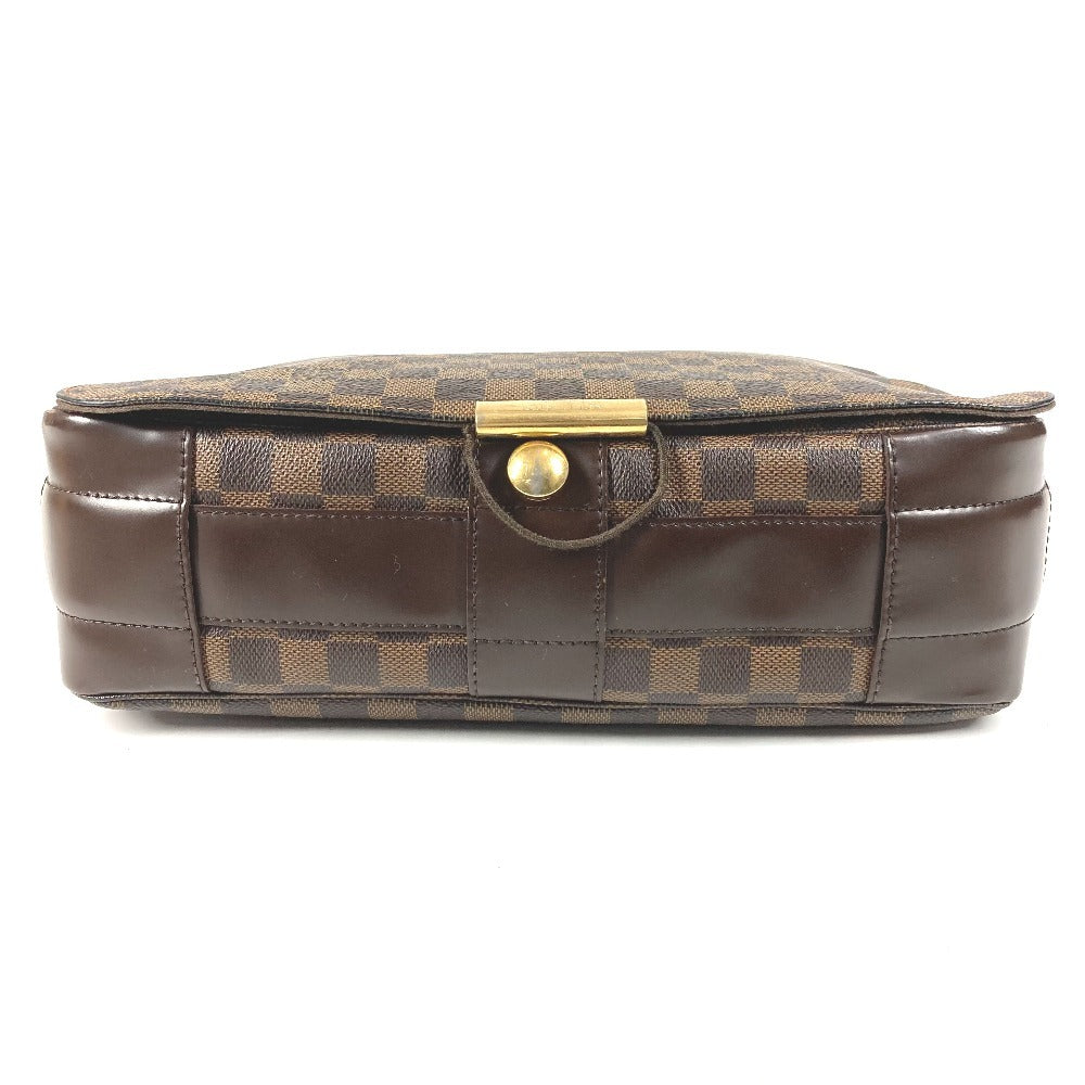 LOUIS VUITTON N45258 ダミエ バスティーユ　 カバン フラップ 斜め掛け メッセンジャーバッグ ショルダーバッグ ダミエキャンバス ユニセックス エベヌ ブラウン