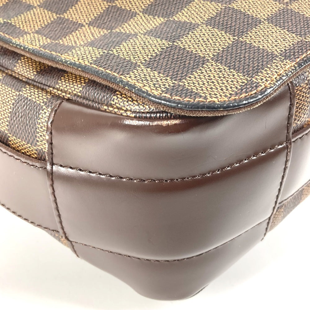 LOUIS VUITTON N45258 ダミエ バスティーユ　 カバン フラップ 斜め掛け メッセンジャーバッグ ショルダーバッグ ダミエキャンバス ユニセックス エベヌ ブラウン