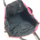 PRADA Triangle Logo Plate 2WAY Bag Handbag Tote Bag Crossbody Shoulder Bag Leather/Nylon Unisex Pink