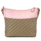 Dior Plate Logo Trotter Logo Diorissimo Bag Crossbody Shoulder Bag Leather/Canvas Unisex Beige