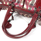 BURBERRY チェック ハート ロゴ カバン 肩掛け トートバッグ ショルダーバッグ PVC ユニセックス ベージュ