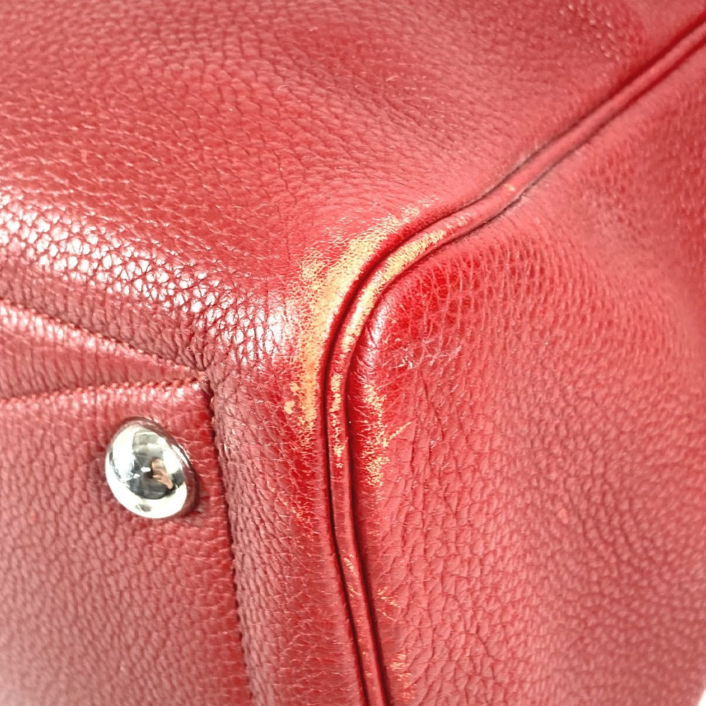 HERMES ヴィクトリア43 ヴィクトリア 43 旅行バッグ カバン トラベルバッグ　バッグ ボストンバッグ トリヨンクレマンス ユニセックス レッド