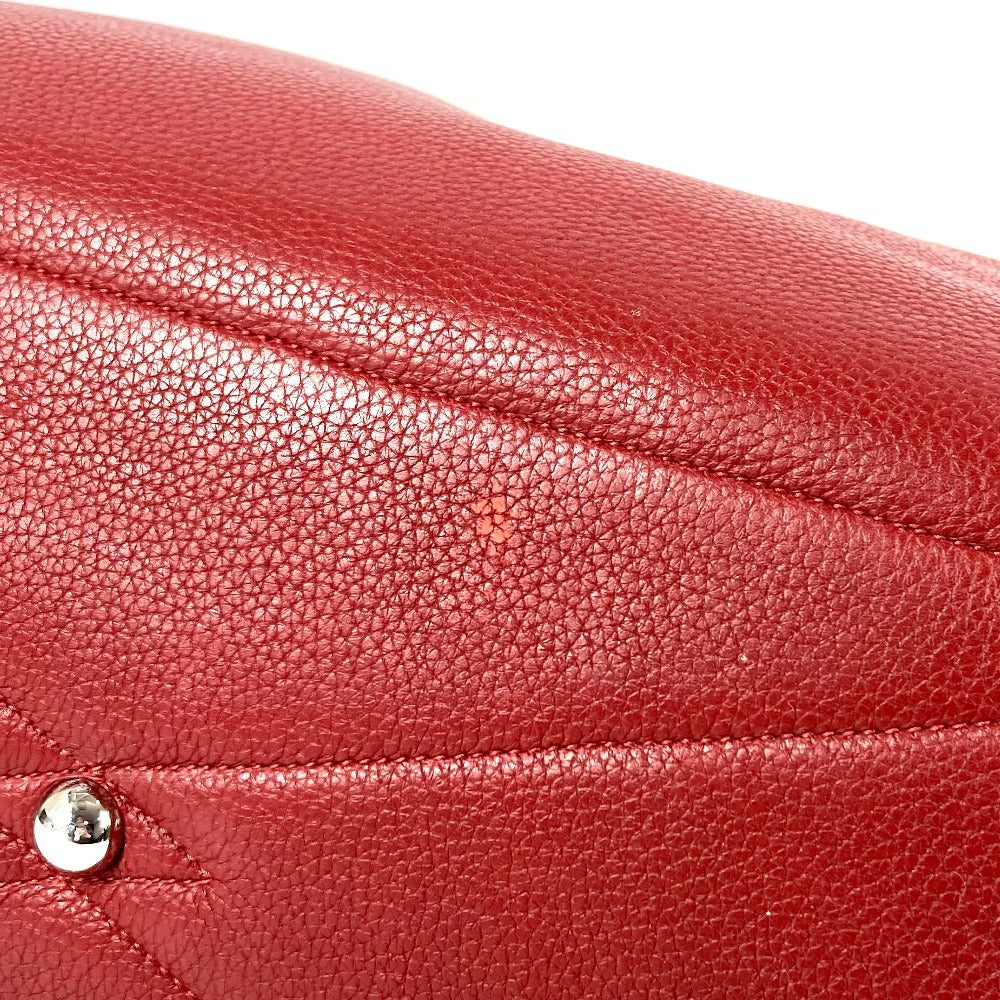 HERMES ヴィクトリア43 ヴィクトリア 43 旅行バッグ カバン トラベルバッグ　バッグ ボストンバッグ トリヨンクレマンス ユニセックス レッド