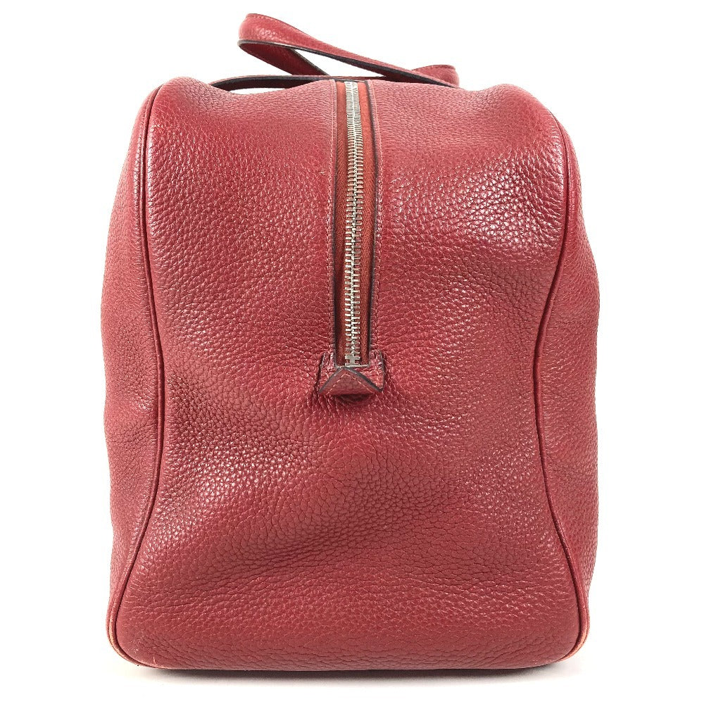 HERMES ヴィクトリア43 ヴィクトリア 43 旅行バッグ カバン トラベルバッグ　バッグ ボストンバッグ トリヨンクレマンス ユニセックス レッド