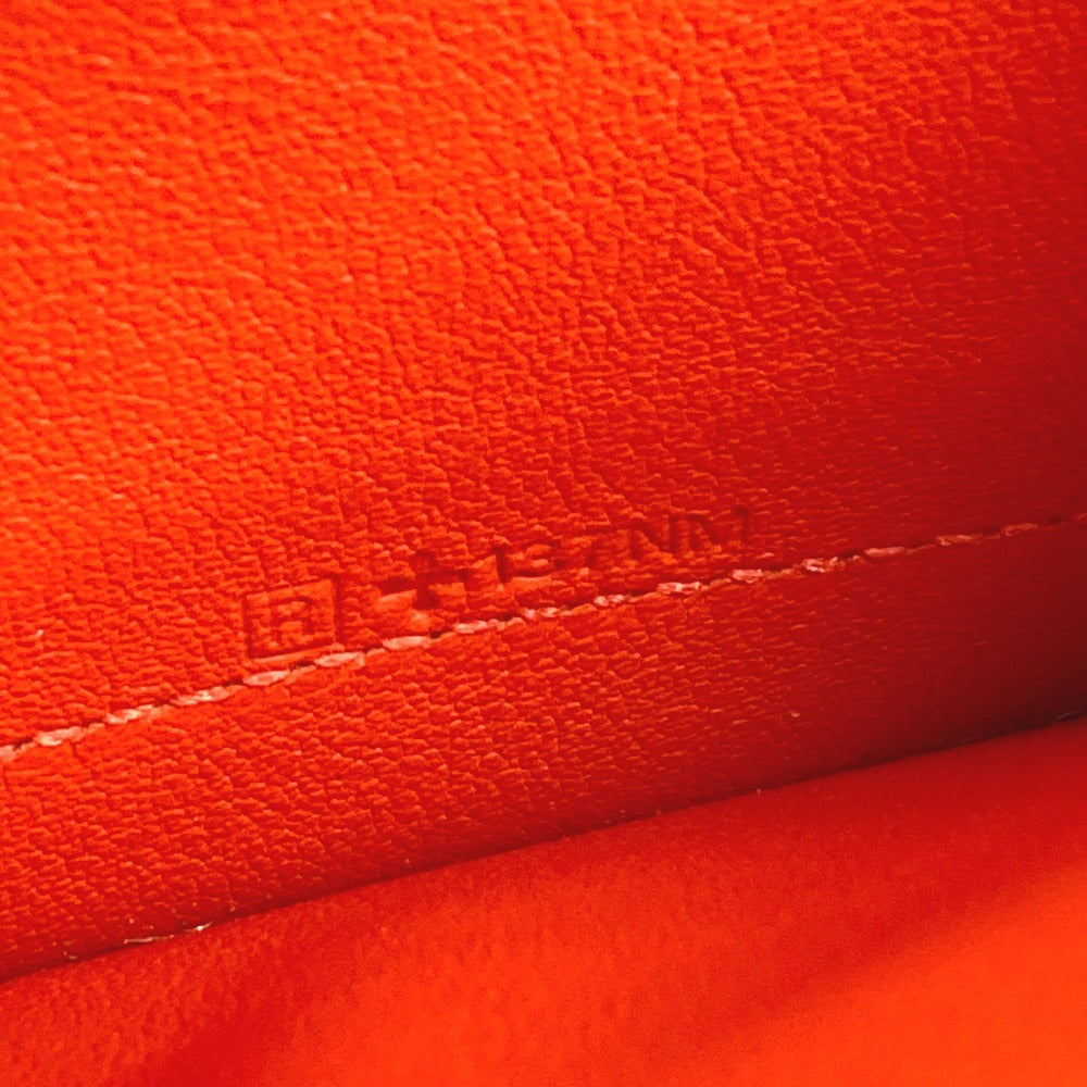 HERMES ショルダーウォレット 財布 ミニコンヴォワ イユール カバン フラップ ショルダーバッグ ポシェット ショルダーバッグ スイフト ユニセックス レッド系