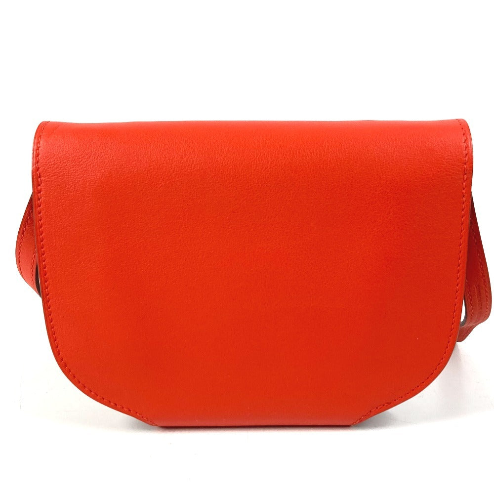 HERMES ショルダーウォレット 財布 ミニコンヴォワ イユール カバン フラップ ショルダーバッグ ポシェット ショルダーバッグ スイフト ユニセックス レッド系