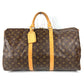 LOUIS VUITTON M41416 Monogram Keepall Bandouliere 50 Travel Bag Handbag Travel Bag Boston Bag Monogram Canvas Unisex Brown