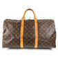 LOUIS VUITTON M41416 Monogram Keepall Bandouliere 50 Travel Bag Handbag Travel Bag Boston Bag Monogram Canvas Unisex Brown