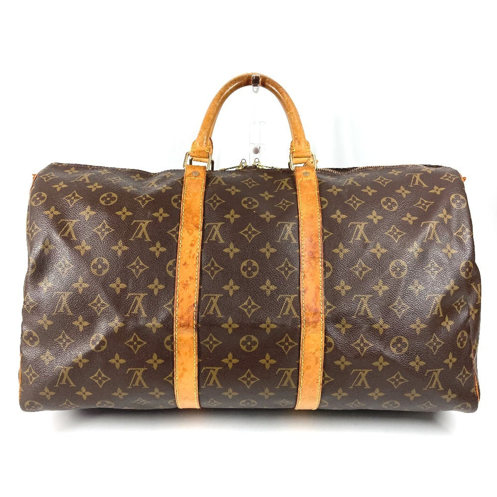 LOUIS VUITTON M41416 Monogram Keepall Bandouliere 50 Travel Bag Handbag Travel Bag Boston Bag Monogram Canvas Unisex Brown