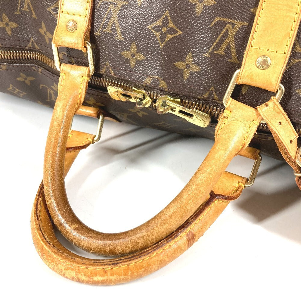 LOUIS VUITTON M41416 Monogram Keepall Bandouliere 50 Travel Bag Handbag Travel Bag Boston Bag Monogram Canvas Unisex Brown