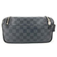 LOUIS VUITTON N47625 Damier Graphite Toiletry Pouch Makeup Pouch Cosmetic Pouch Clutch Bag Pouch Damier Graphite Canvas Unisex Black