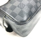 LOUIS VUITTON N47625 Damier Graphite Toiletry Pouch Makeup Pouch Cosmetic Pouch Clutch Bag Pouch Damier Graphite Canvas Unisex Black