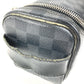 LOUIS VUITTON N47625 Damier Graphite Toiletry Pouch Makeup Pouch Cosmetic Pouch Clutch Bag Pouch Damier Graphite Canvas Unisex Black