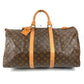 LOUIS VUITTON M41426 Monogram Keepall 50 Keepall 50 (Debeso, old model) Travel Bag Handbag Travel Bag Boston Bag Monogram Canvas Unisex Brown