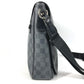 LOUIS VUITTON N58029 Damier Graphite Daniel MM Daniel MM Bag Messenger Bag Flap Shoulder Bag Damier Graphite Canvas Unisex Black