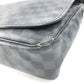 LOUIS VUITTON N58029 Damier Graphite Daniel MM Daniel MM Bag Messenger Bag Flap Shoulder Bag Damier Graphite Canvas Unisex Black