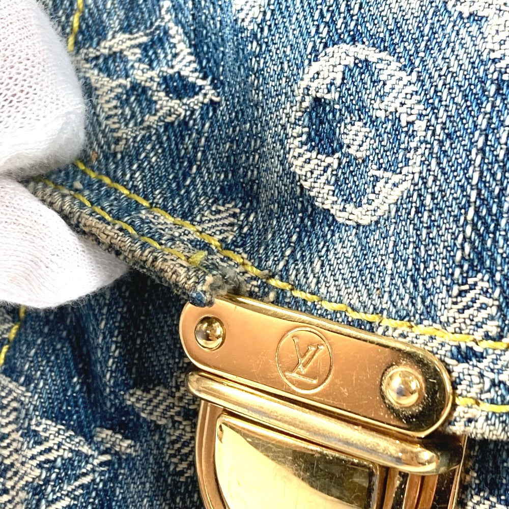 LOUIS VUITTON M95056 Monogram Denim Sac à Dos GM Sac à Dos GM Backpack Bag Rucksack Monogram Denim Canvas Unisex Blue