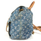 LOUIS VUITTON M95056 Monogram Denim Sac à Dos GM Sac à Dos GM Backpack Bag Rucksack Monogram Denim Canvas Unisex Blue