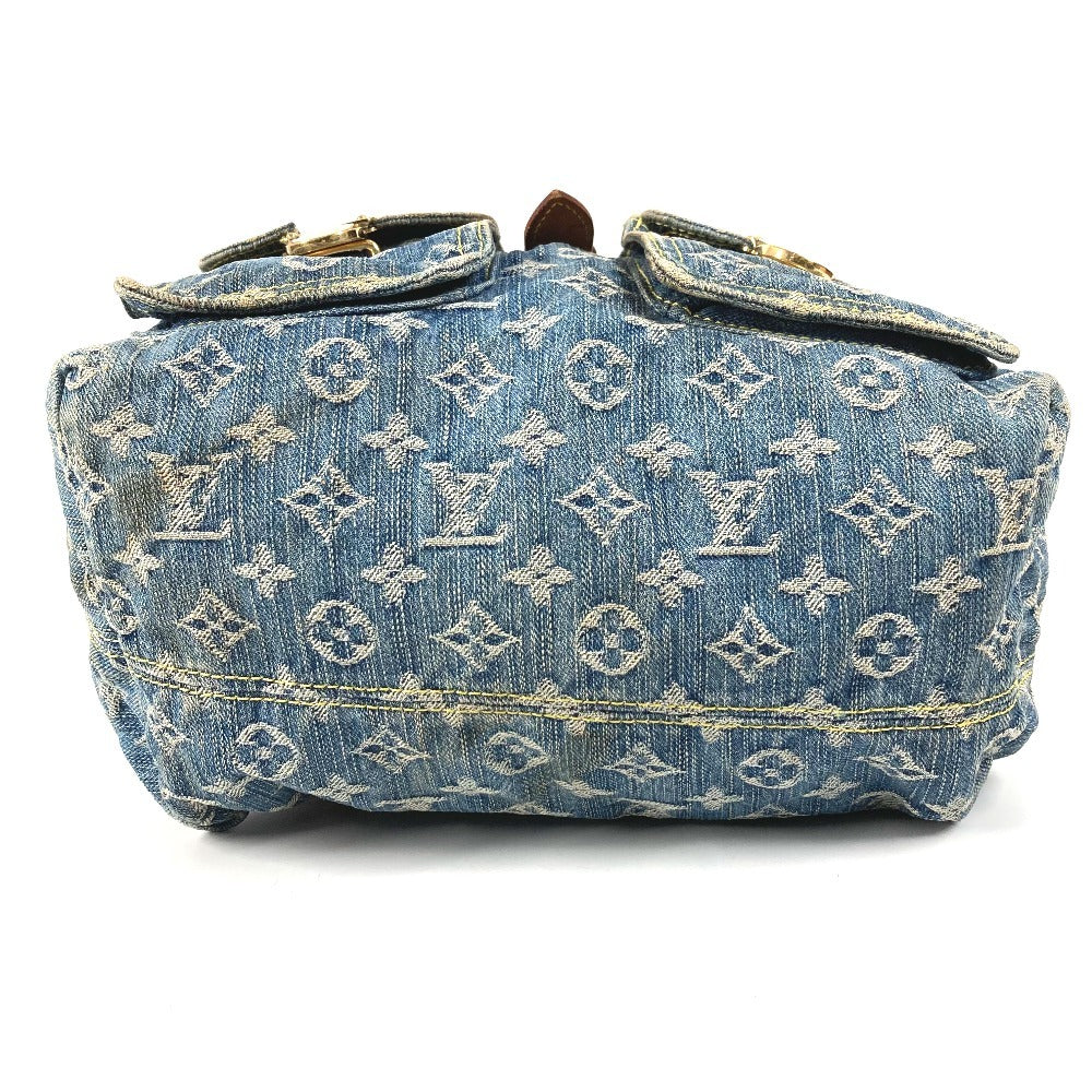 LOUIS VUITTON M95056 Monogram Denim Sac à Dos GM Sac à Dos GM Backpack Bag Rucksack Monogram Denim Canvas Unisex Blue