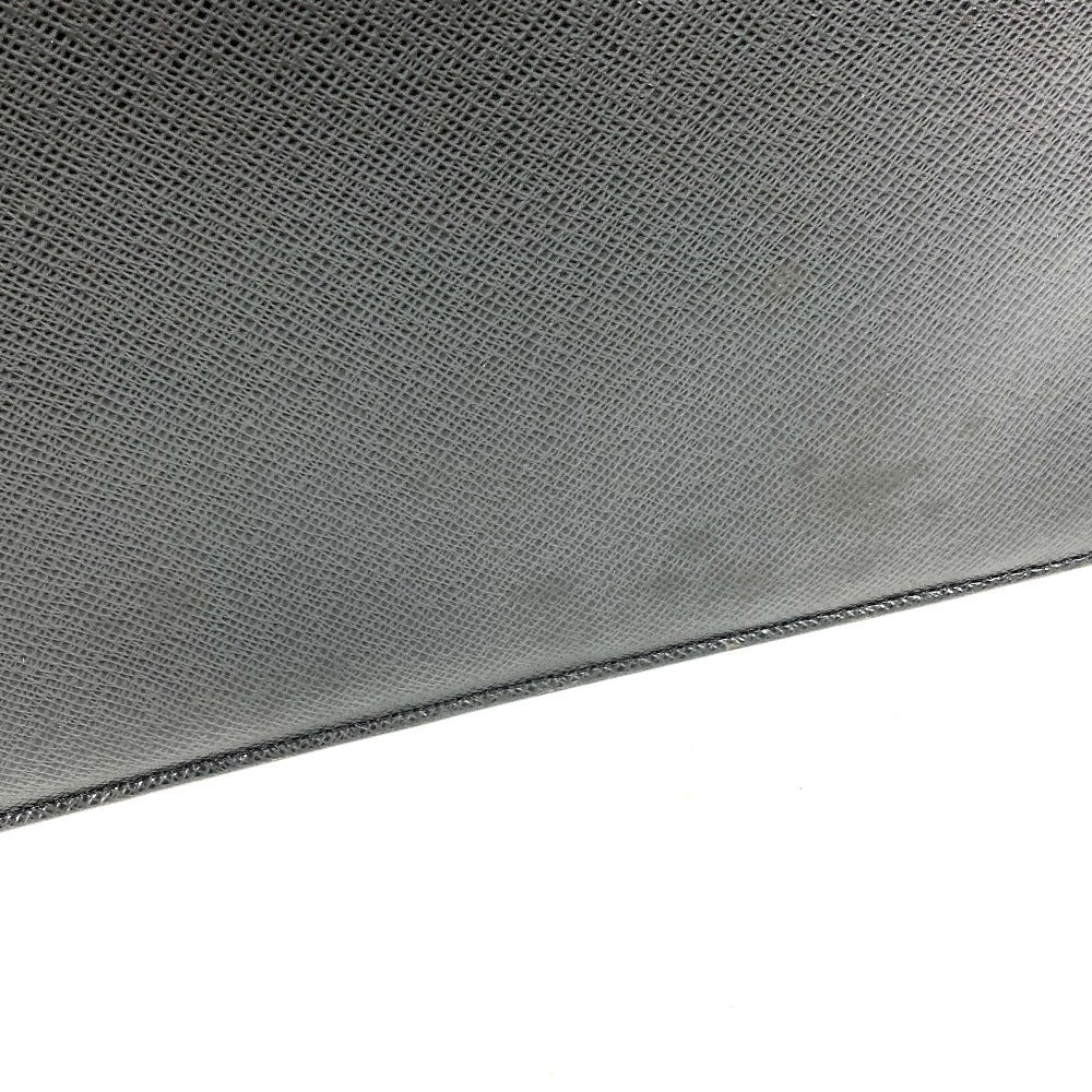 LOUIS VUITTON M30802 Taiga Serviete Kazan Serviete Kazan Handbag Bag Document Bag Briefcase Business Bag Taiga Leather Unisex Ardoise Black