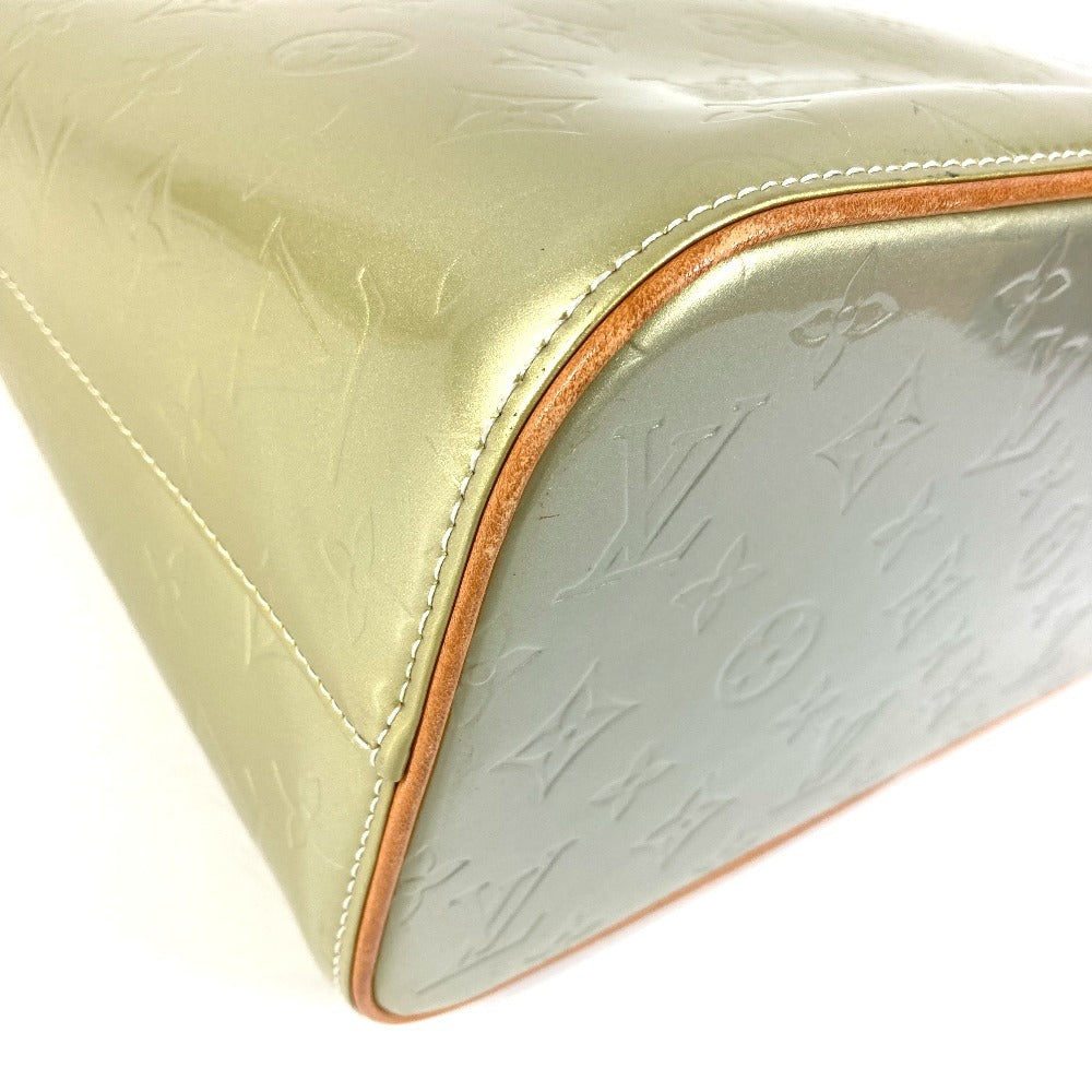 LOUIS VUITTON M91053 モノグラムヴェルニ ヒューストン カバン 肩掛け トートバック ショルダーバッグ モノグラムヴェルニキャンバス レディース グリ グレー系