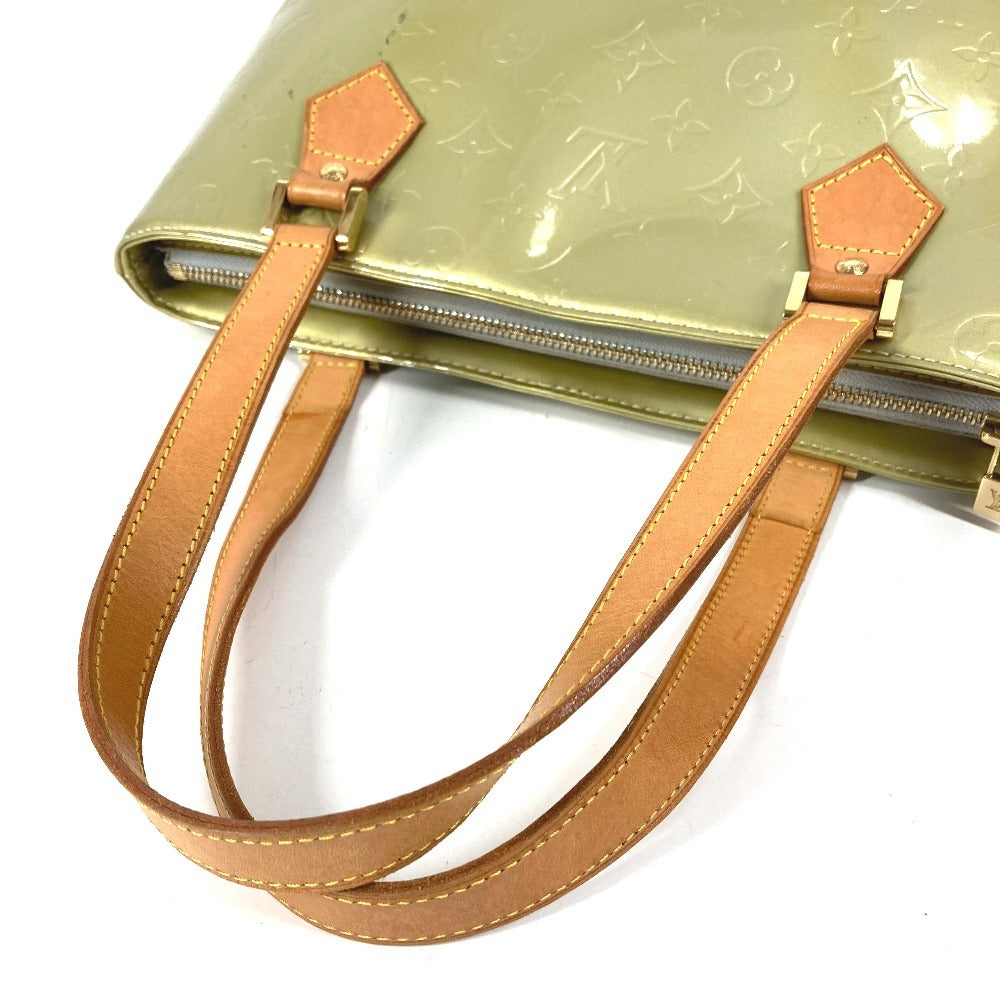 LOUIS VUITTON M91053 モノグラムヴェルニ ヒューストン カバン 肩掛け トートバック ショルダーバッグ モノグラムヴェルニキャンバス レディース グリ グレー系