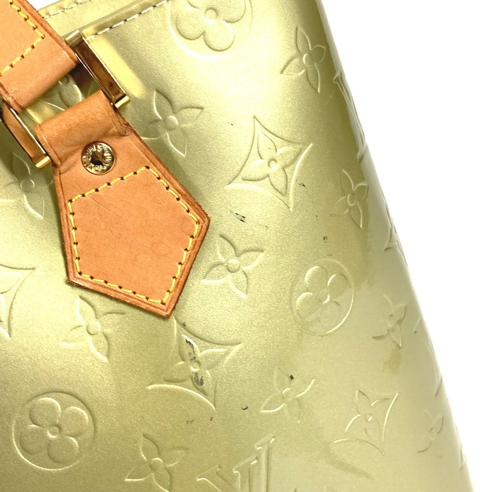 LOUIS VUITTON M91053 モノグラムヴェルニ ヒューストン カバン 肩掛け トートバック ショルダーバッグ モノグラムヴェルニキャンバス レディース グリ グレー系