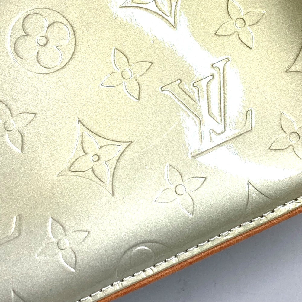 LOUIS VUITTON M91053 モノグラムヴェルニ ヒューストン カバン 肩掛け トートバック ショルダーバッグ モノグラムヴェルニキャンバス レディース グリ グレー系