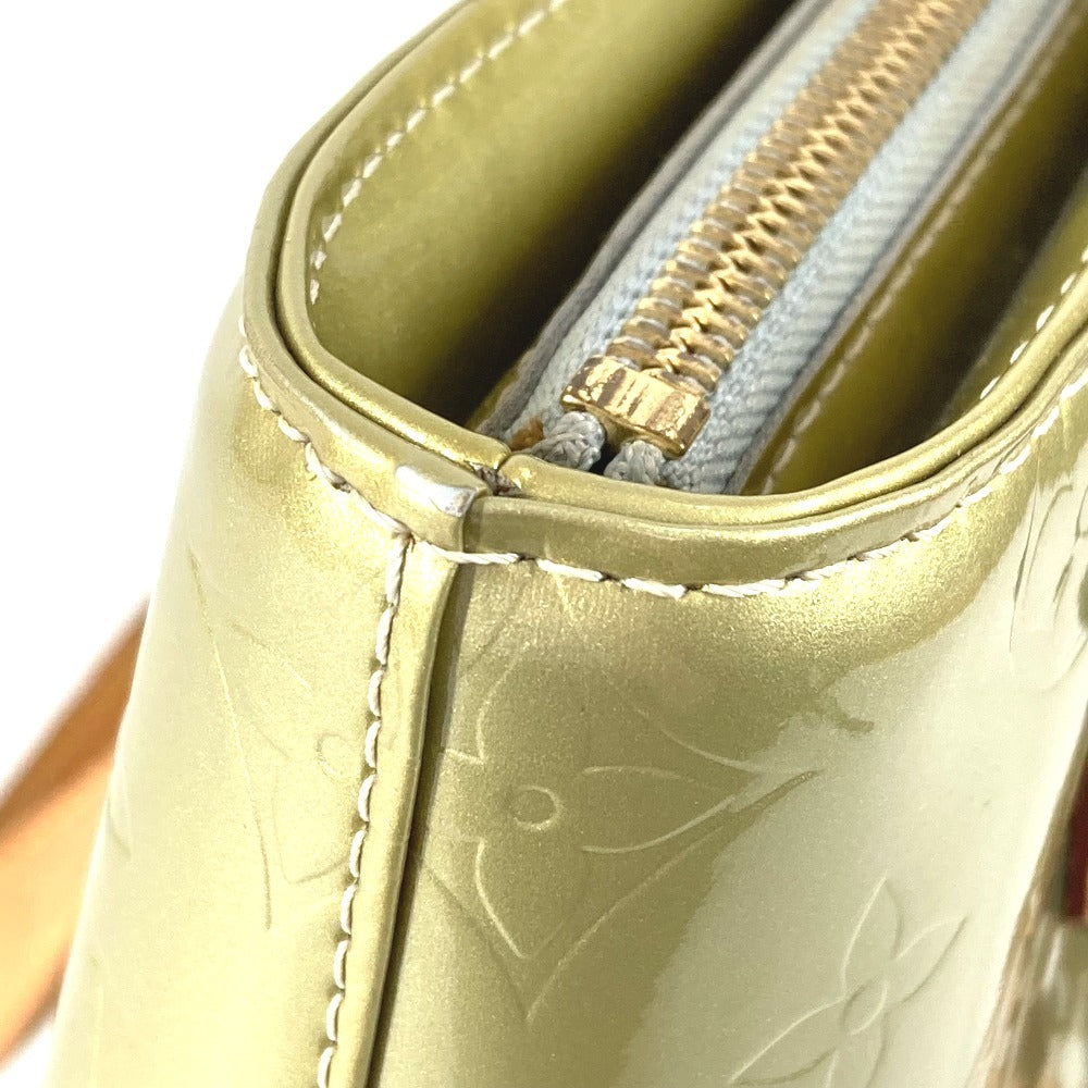 LOUIS VUITTON M91053 モノグラムヴェルニ ヒューストン カバン 肩掛け トートバック ショルダーバッグ モノグラムヴェルニキャンバス レディース グリ グレー系