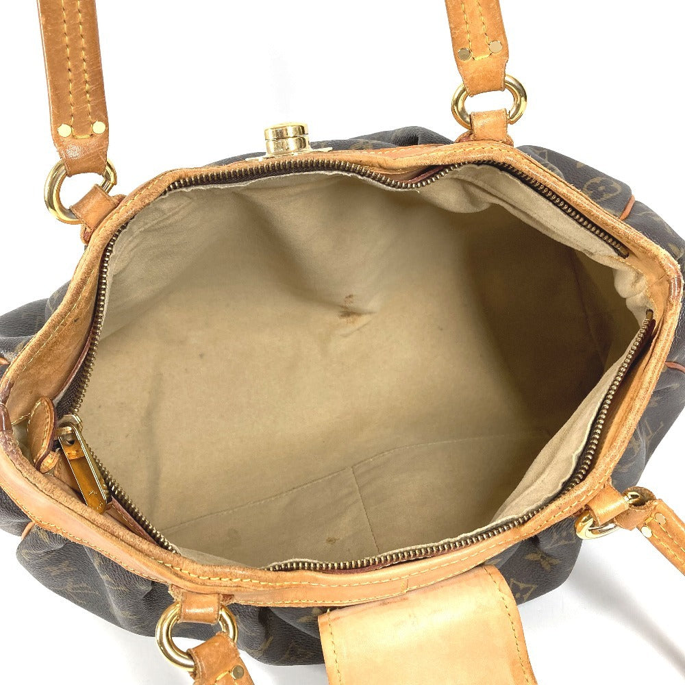 LOUIS VUITTON M45714 モノグラム ボエシMM ボエシ MM トートバッグ 肩掛け カバン ショルダーバッグ モノグラムキャンバス ユニセックス ブラウン