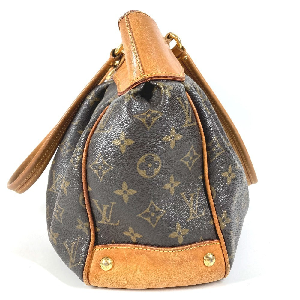 LOUIS VUITTON M45714 モノグラム ボエシMM ボエシ MM トートバッグ 肩掛け カバン ショルダーバッグ モノグラムキャンバス ユニセックス ブラウン