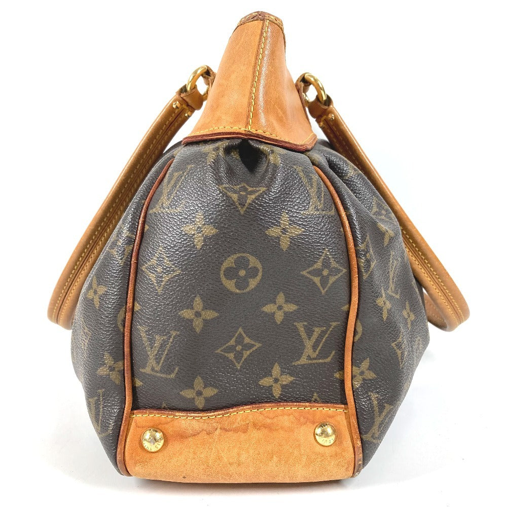 LOUIS VUITTON M45714 モノグラム ボエシMM ボエシ MM トートバッグ 肩掛け カバン ショルダーバッグ モノグラムキャンバス ユニセックス ブラウン